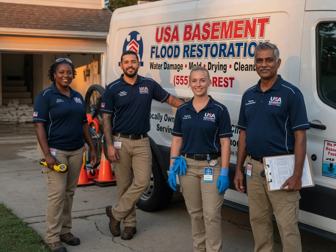 Basement Flood Cleanup company in Lisbon, LA