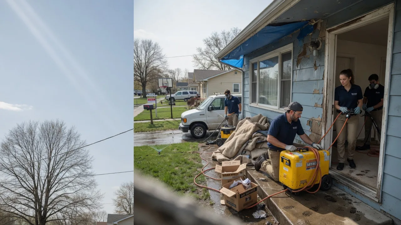 Basement Flood Cleanup in Lisbon, LA near me